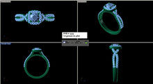 Load image into Gallery viewer, Halo Diamond Ring
