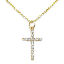 Load image into Gallery viewer, Mini Cross Necklace
