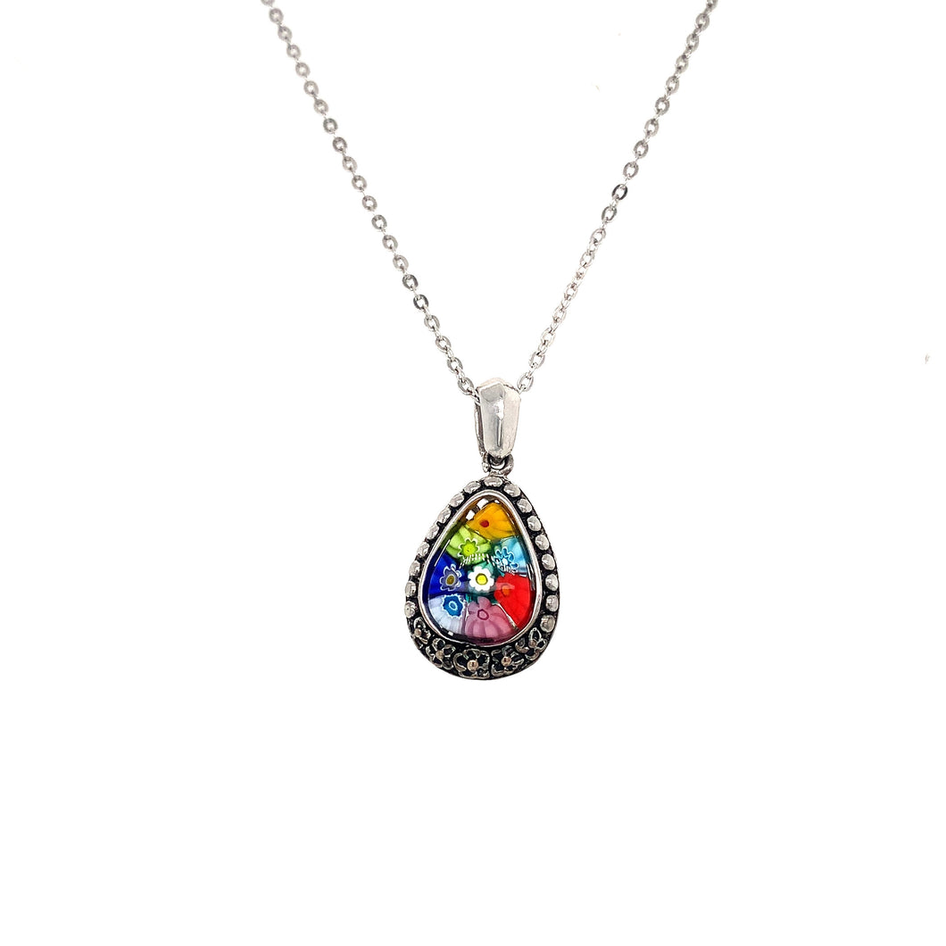 Murano Glass Pendant Necklace