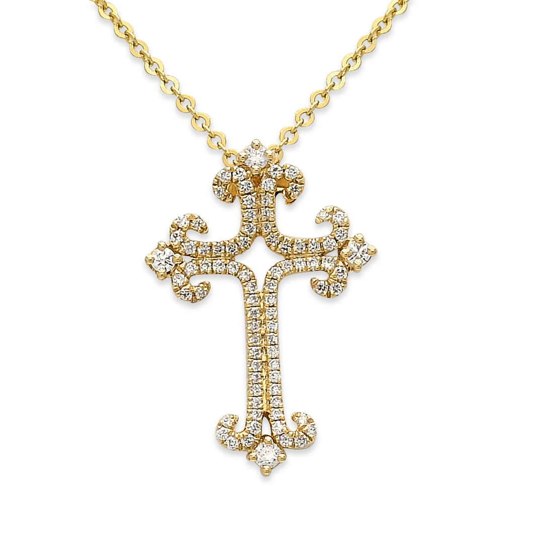 Diamond Cross Necklace