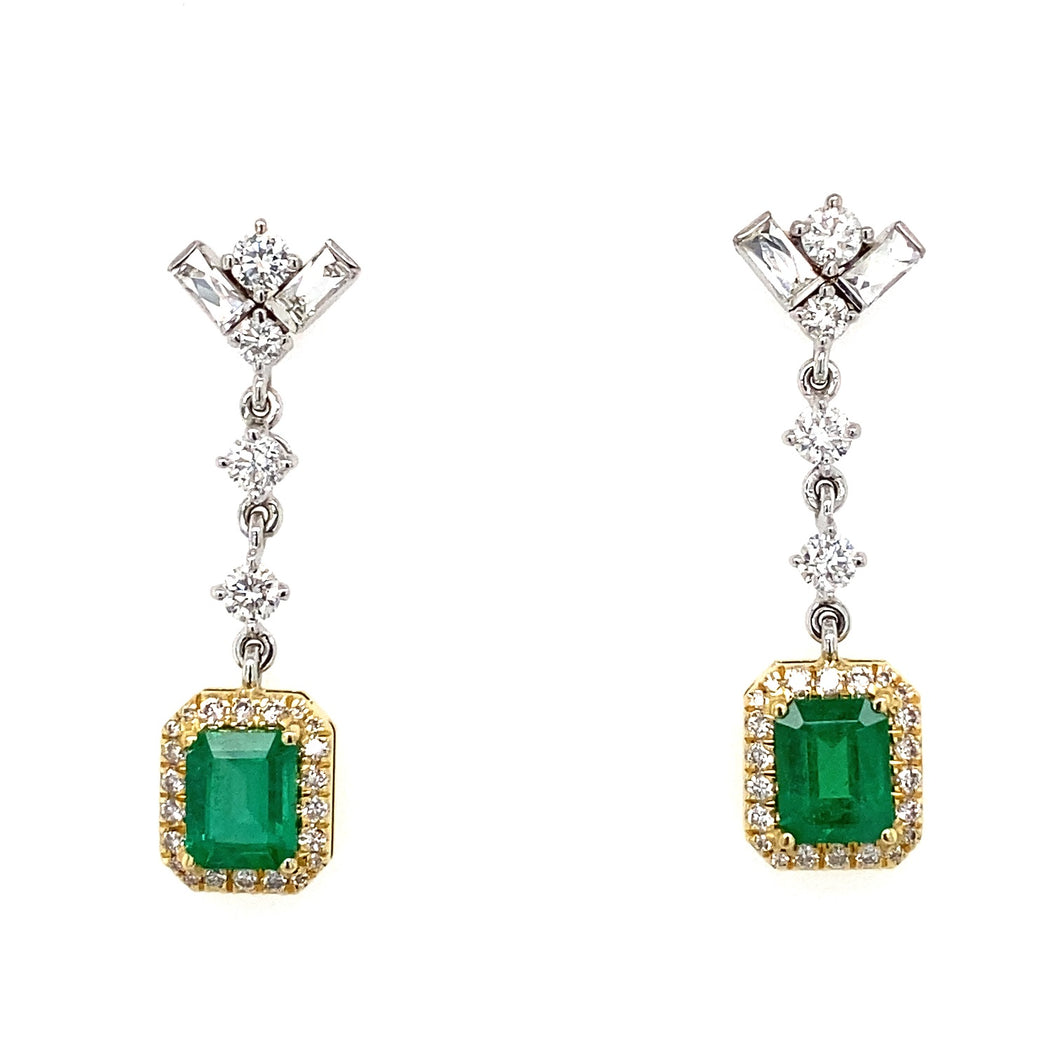 Zambian Emerald Earring